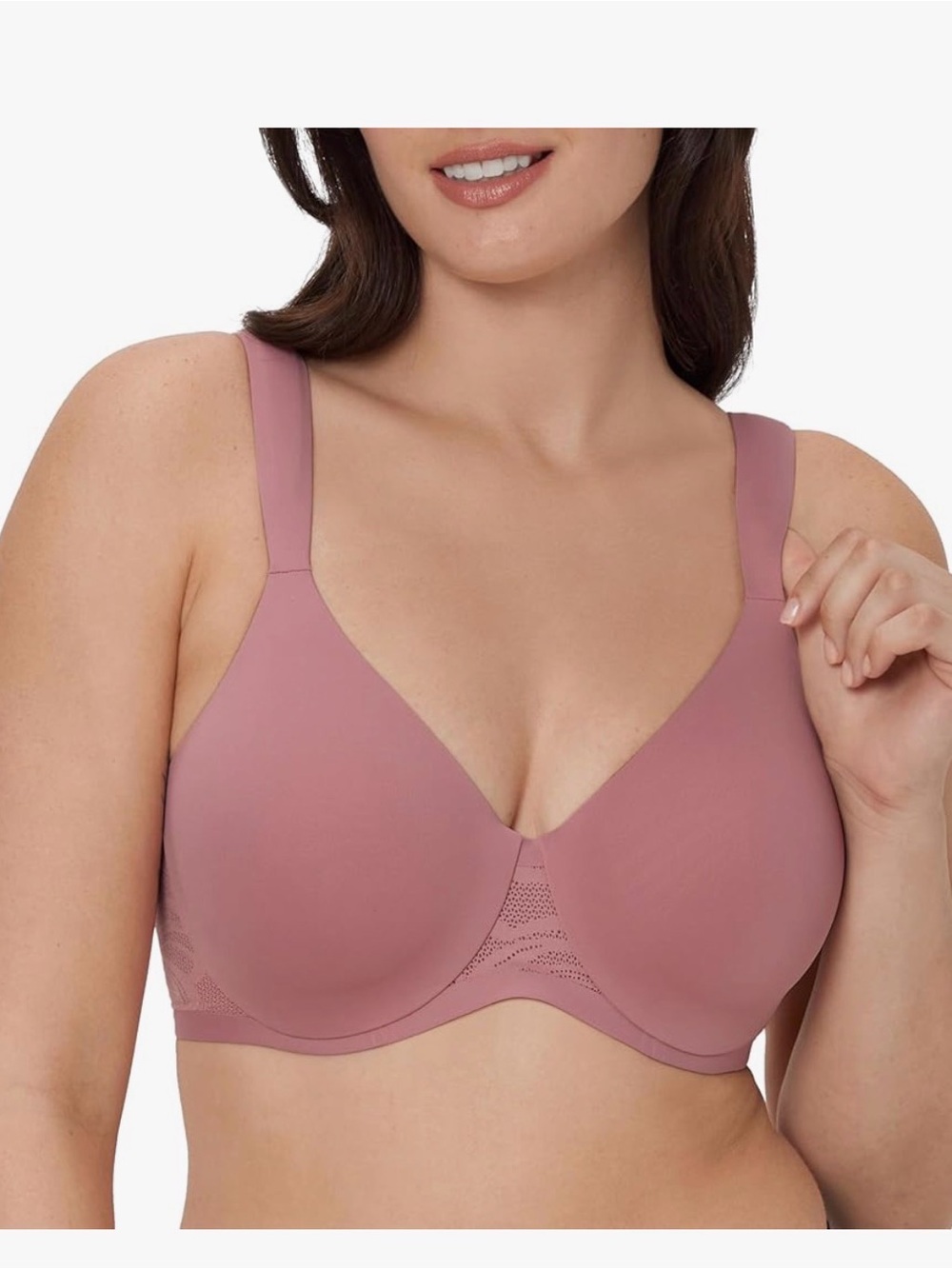 Bali Everyday Smooth T-Shirt Bra - Dusty Mauve